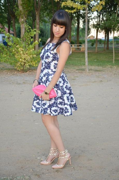 Navy blue and Pink!!!