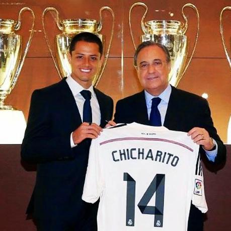 Chicharito, cedido al Real Madrid