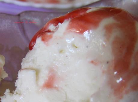 Helado de nata y yogur