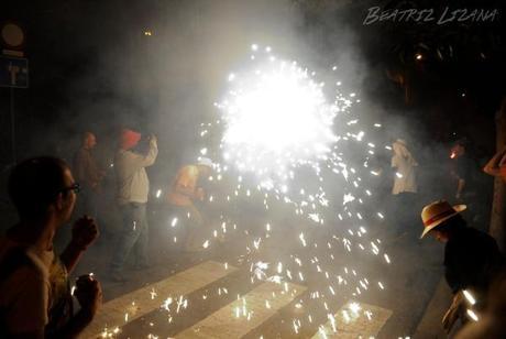 De asustarme de los cohetes, a fotografiar un correfoc correfoc bcn