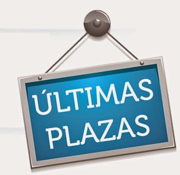 Plazas libres !!!