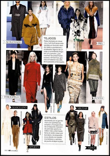 El rincón de ELLE: un vistazo a la próxima temporada El rincón de ELLE: un vistazo a la próxima temporada