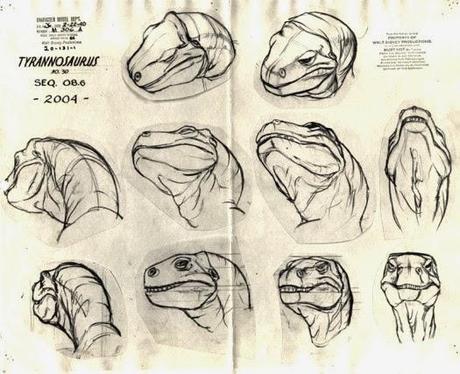 Diseños de producción para Rite of Spring (Fantasia, 1940)