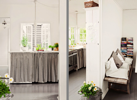 UN PRECIOSO COTTAGE ESCANDINAVO PARA EL VERANO