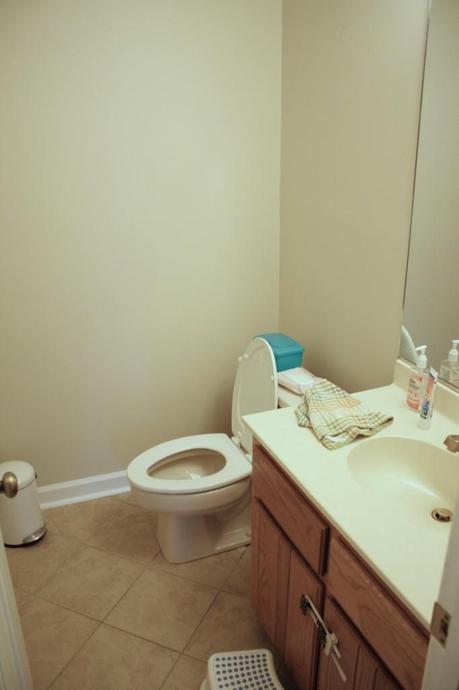 ANTES/DESPUÉS DE UN BAÑO DE ESTILO INDUSTRIAL