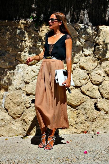 top lencero y culottes