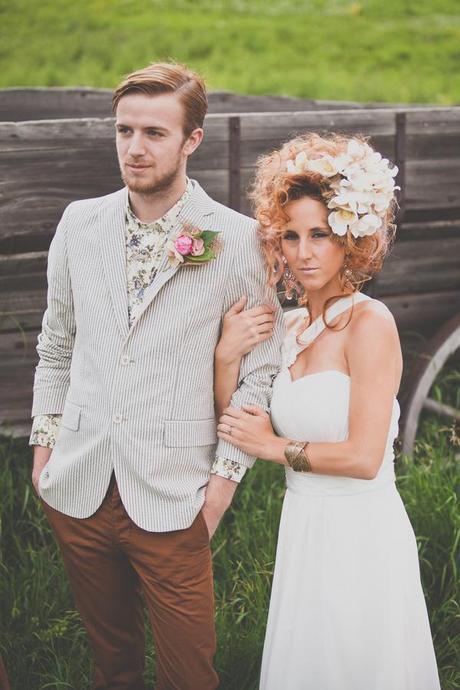 Camisas estampadas para novios Frosted Pettitcoat