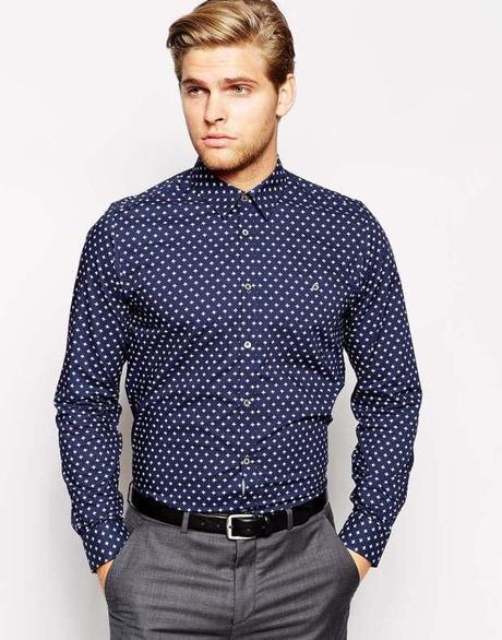Camisas estampadas para novios Ted Baker