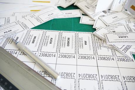 Seating plan Amanda y Fernando