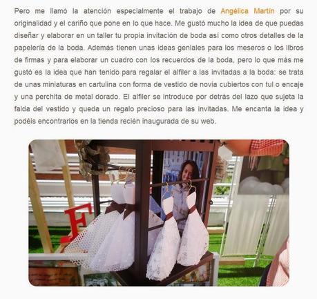 Mi experiencia en la 3ª Edición The Wedding Style