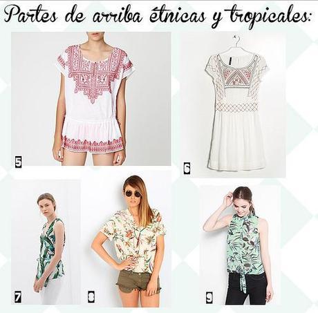 ¡Venga esas compras de rebajas! partes de arriba