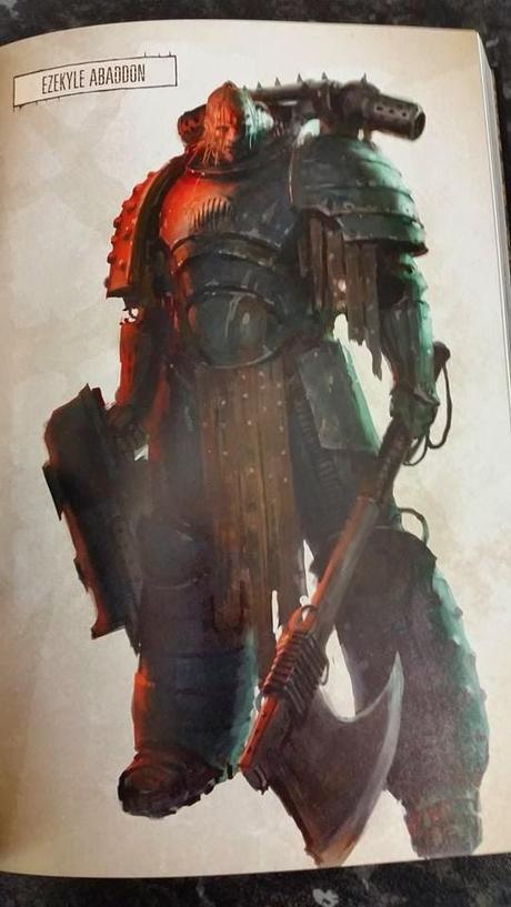 Abaddon en las Guerras Legionarias en el Ojo del Terror.