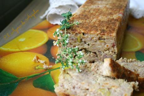TERRINA DE CARNE , CALABACÍN  Y ZANAHORIA