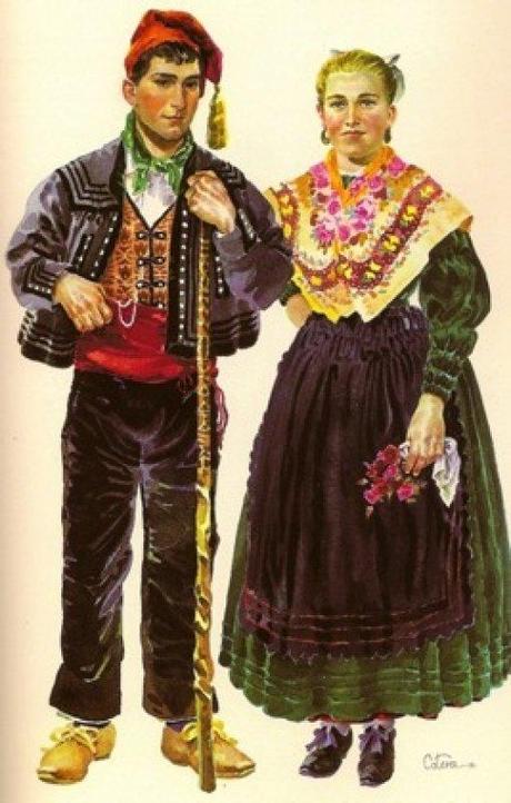 El traje del Valle de Trasmiera