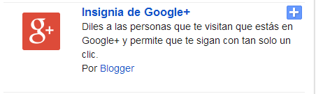 Insertar la insignia de Google+ en nuestro sitio web o blog. Insertar la insignia de Google+ en nuestro sitio web o blog.