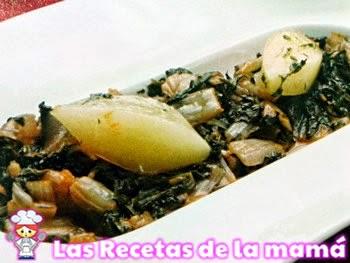 Receta de Acelgas con patatas