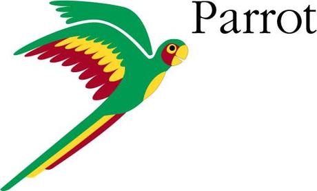 Parrot logo del fabricante