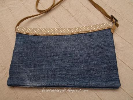 DIY, Bolsos  con vaqueros reciclados.