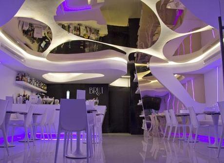 NUEVAS IMÁGENES DEL LOUNGE BAR DISEÑADO POR A-CERO EN POZUELO, MADRID