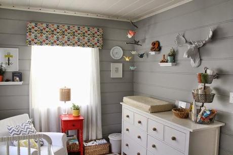 ANTES Y DESPUÉS: Un dormitorio de bebé en tonos grises