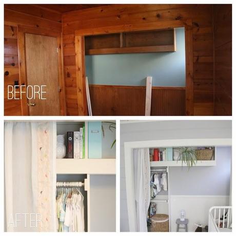 ANTES Y DESPUÉS: Un dormitorio de bebé en tonos grises