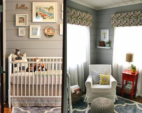 ANTES Y DESPUÉS: Un dormitorio de bebé en tonos grises