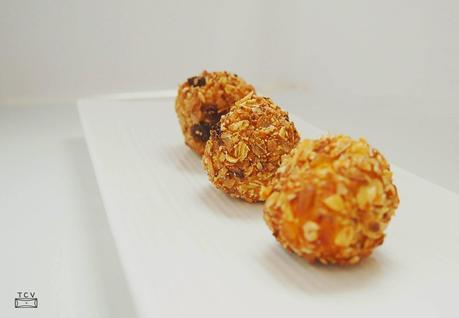 Bolitas crujientes de Idiazabal