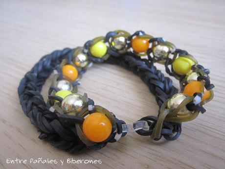 Mis pulseras de gomitas Raimbow Loom