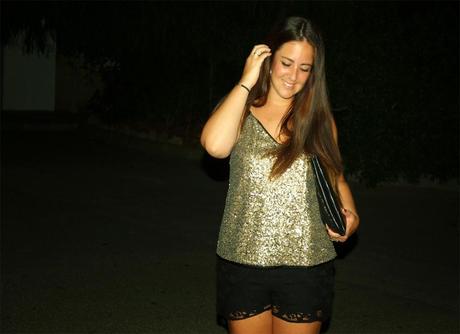 Sequined top