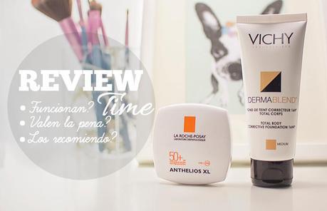 Vichy Dermablend Body Foundation & La Roche Posay Anthelios Compact  Review