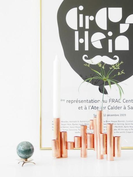 UN SENCILLO Y VERSÁTIL DIY CON TUBOS DE COBRE
