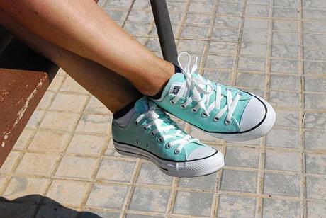Mis nuevas Converse Mint nuevas converse mint