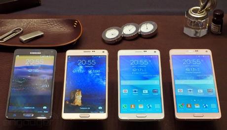 Samsung Presenta Su Nuevo Galaxy Note 4 Con Materiales Premium