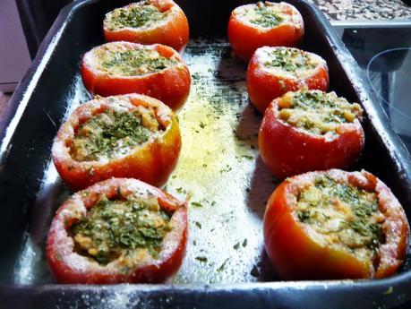 Cocina conmigo: Tomates rellenos al horno