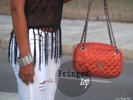 OUTFIT FRINGED TOP