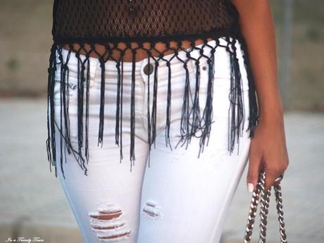 OUTFIT FRINGED TOP