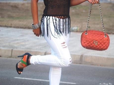 OUTFIT FRINGED TOP