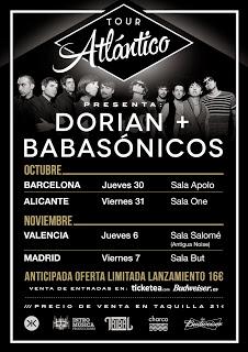 Gira conjunta de Dorian y Babasónicos