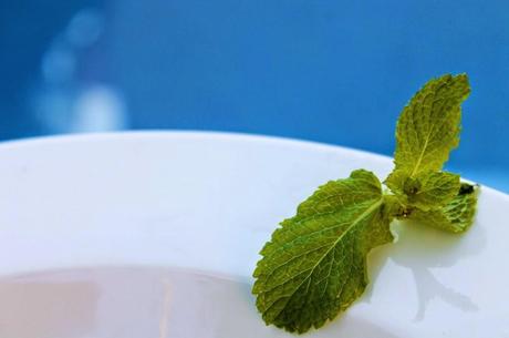 Ensalada dulce de bolas de sandía y melón a la menta (paso a paso)