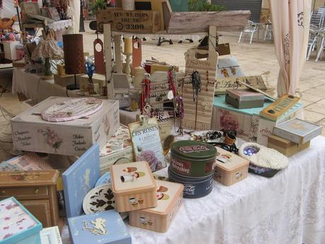 Feria artesanal en Rocafort el pasado fin de semana