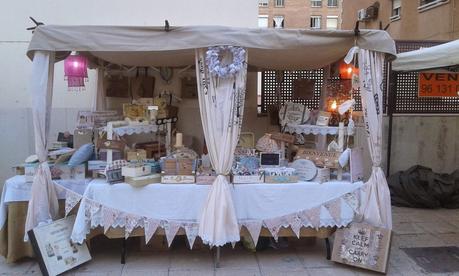 Feria artesanal en Rocafort el pasado fin de semana