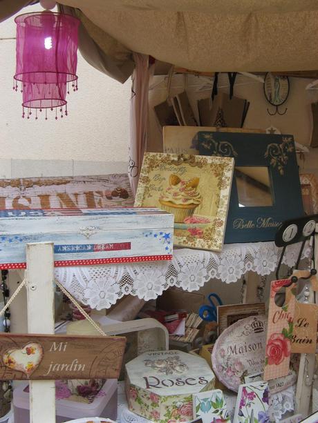 Feria artesanal en Rocafort el pasado fin de semana