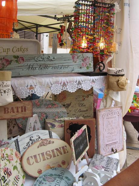 Feria artesanal en Rocafort el pasado fin de semana