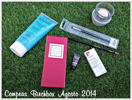 pedido a birchbox agosto 2014