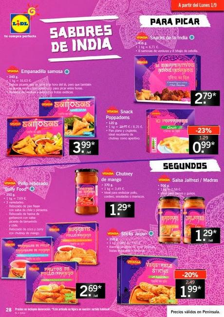 Anuncio de Asia del supermercado Lidl