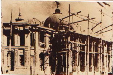 contrucción teatro de la paz