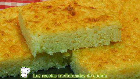 pastel de arroz con leche al horno