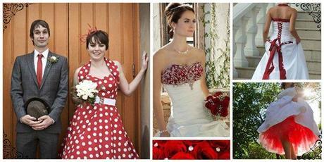 Ideas creativas para llevar algo rojo en tu boda color rojo bodas
