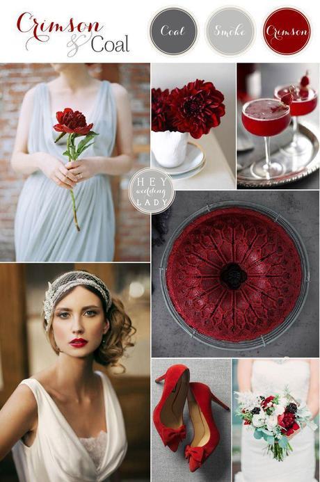 Ideas creativas para llevar algo rojo en tu boda como combinar el color rojo