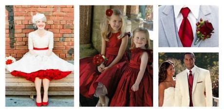 Ideas creativas para llevar algo rojo en tu boda color rojo bodas